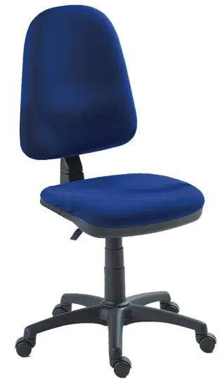 1080/MEK židle kancelářská, látka BO BONDAI BN18 (6071) - látka modrá